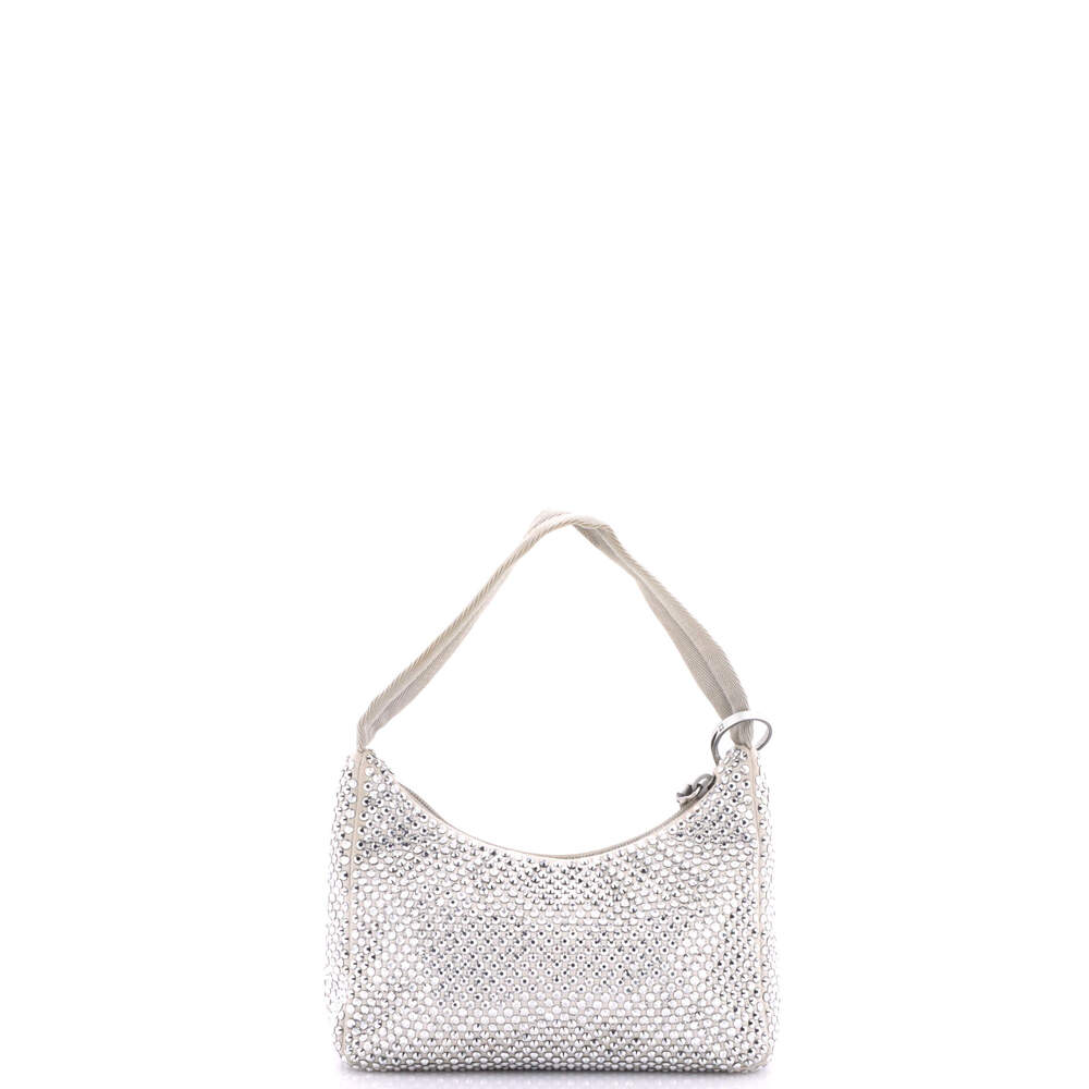 Prada Re-Edition Hobo Crystal #238639P22B - Picture 3 of 8